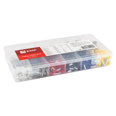 Набор НШВИ №5 (0,5-6мм2; 2x0,5-2,5мм2) PROxima EKF nabor-nshvi-5 фото 1