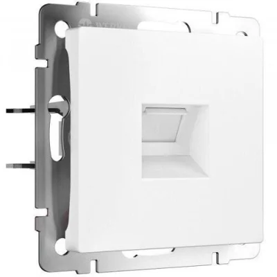 Розетка Ethernet RJ-45 (белый матовый) W1181061 Werkel a062407 фото 1
