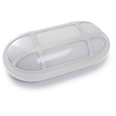 Светильник светодиодный пылевлагозащищённый, 15W, 1150Lm, 4000K, в пластиковом корпусе, IP65,белый A фото 1