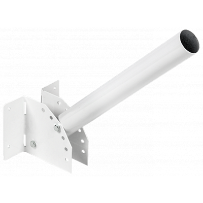 Кронштейн КР-4М D=48 L=500 монтаж. лента рег. угол белый IEK LDKU0D-CR-48-0500-23-K01 фото 1