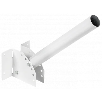 Кронштейн КР-4М D=48 L=500 монтаж. лента рег. угол белый IEK LDKU0D-CR-48-0500-23-K01 фото 1