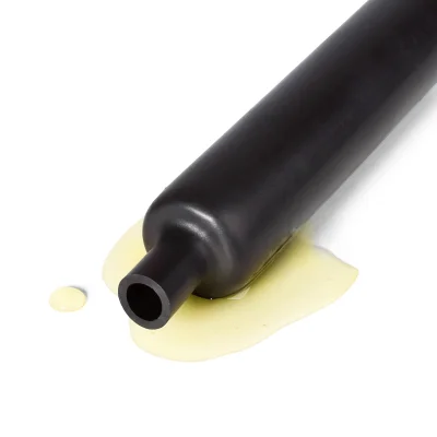 Трубка термоусадочная клеевая ТТК(3:1)-3/1 черн КВТ 75904 фото 1