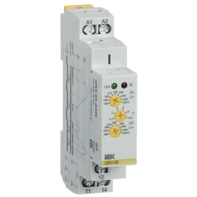 Реле напряжения ORV 1ф. 220В AC IEK ORV-02-A220 фото 1