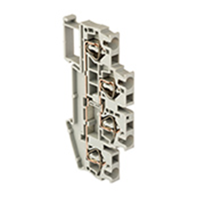 Колодка клеммная пружинная двойная JXB-ST-2.5 26А серая PROxima EKF plc-jxb-st-2.5-4-2 фото 1