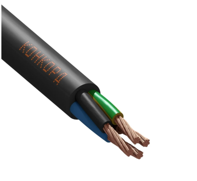 Провод ПВСнг(А)-LS 3х0,75+1x0,75 (ч) Т Конкорд EDS001282 фото 1