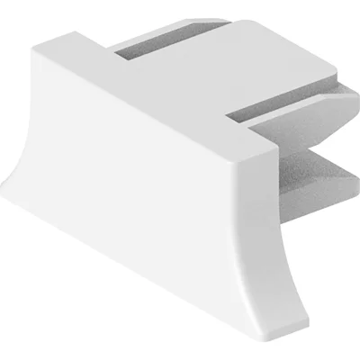 Заглушка пластиковая для шинопровода, белый, LD1011 для CAB1003 Feron 41884 фото 1