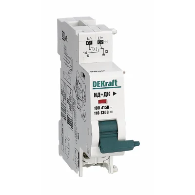 Расц. незав. c доп. контактом 220В для ВА-101 нов. DEKraft 18102DEK фото 1