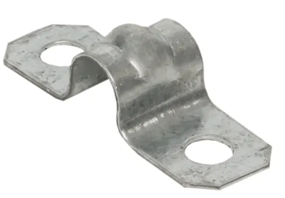 Скоба металлическая двухлапковая d8-9 мм (10 шт) PROxima EKF sm-2-8-9-r фото 1