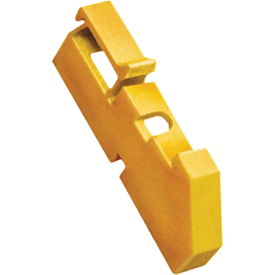 Изолятор DIN желтый IEK yis21 фото 1