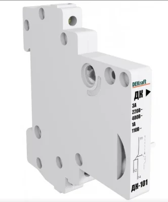 Контакт дополнительный ДК-101 (ДК101) для ВА-103/ВА-201 DEKraft 18029DEK фото 1