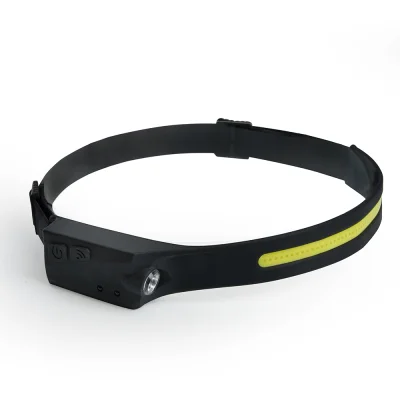 Фонарь налобный c аккумулятором 5W 1500mAh IP44 USB type-C, ABS пластик, резина, TH2310 Feron 48525 фото 1