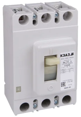 Выключатель автоматический ВА51-35М1-340010-63А-750-690AC-УХЛ3- КЭАЗ 108327 фото 1