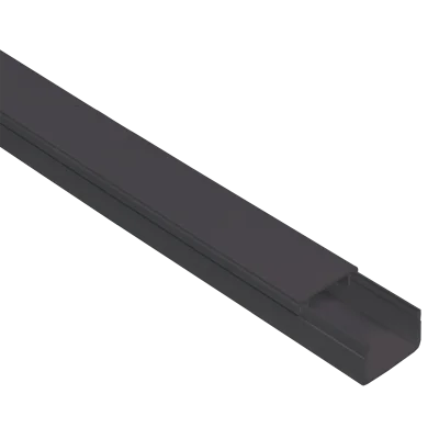 Кабель-канал 20х10 "ЭЛЕКОР" черный (96м) IEK EL-KK10-020-010-1-K02 фото 1