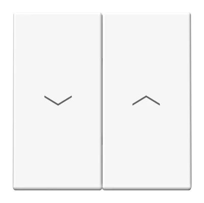 ARTGALLERY 2-клавишный ВЫКЛЮЧАТЕЛЬ ДЛЯ ЖАЛЮЗИ, 2х сх.4, 10А, механизм, БЕЛЫЙ GAL000 Systeme Electric фото 1