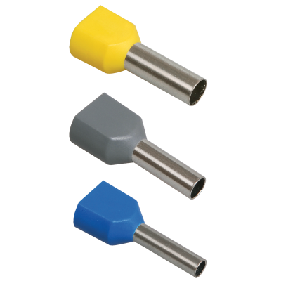 Наконечник НШВИ(2) 2,5-10 фиолетовый (100шт/упак) IEK UTE10-D3-2-100 фото 1