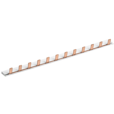 Шина соединительная (гребенка) 1-полюсная 63А 53 модуля длина 1000мм IEK YNS21-1-063 фото 1