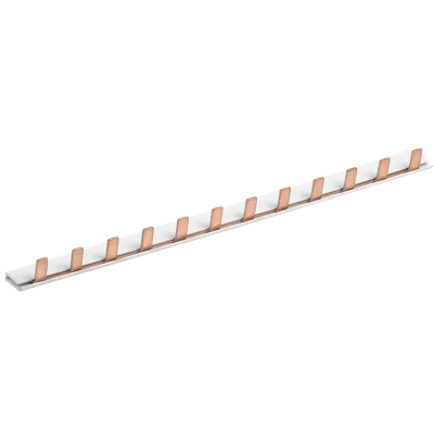 Шина соединительная (гребенка) 1-полюсная 63А 53 модуля длина 1000мм IEK YNS21-1-063 фото 1