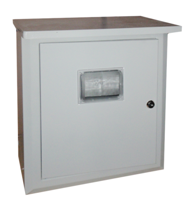 Щит ЩПК 360х400х140 с козырьком №3 стекло IP54 Scan Lights sc-li-360x400x140/3st фото 1