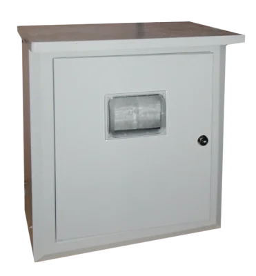 Щит ЩПК 360х400х140 с козырьком №3 стекло IP54 Scan Lights sc-li-360x400x140/3st фото 1