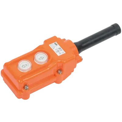 Пульт управления ПКТ-61 на 2 кнопки IP54 IEK BPU10-2 фото 1