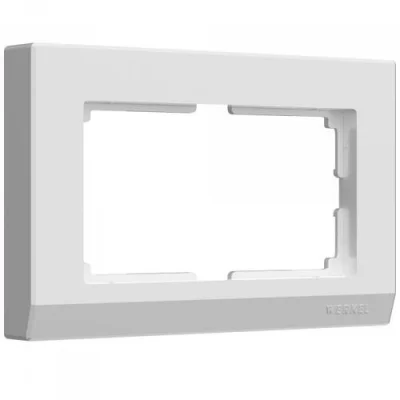 Рамка для двойной розетки (белый) Stark W0081801 Werkel a050905 фото 1