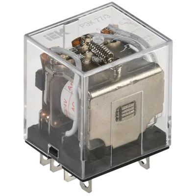 Реле РЭК77/3(LY3) 10А 24В AC IEK RRP10-3-10-024A фото 1