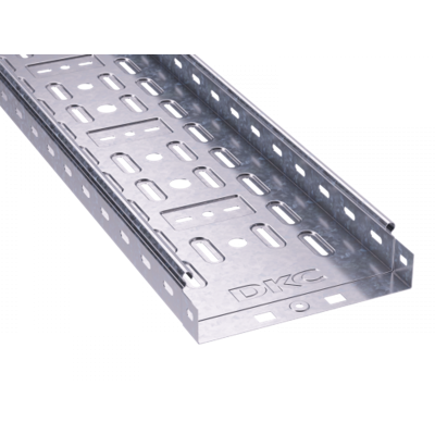 Лоток листовой перфорированный S5 200х50 мм L2000 оцинкованный DKC 35254 фото 1