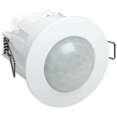 Датчик движения ДД 201 белый, 1200Вт, 360 гр.,6М,IP20, IEK LDD11-201-1200-001 фото 1