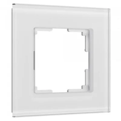 Рамка на 1 пост Senso (белый, стекло soft-touch) W0013101 Werkel a064564 фото 1