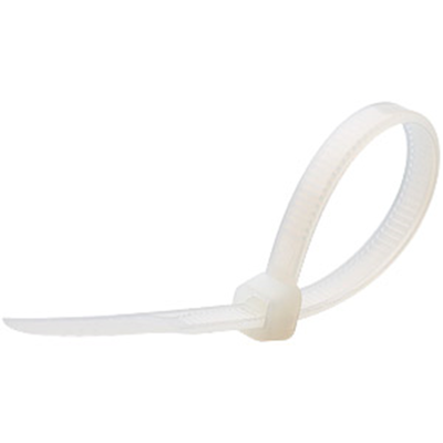 Стяжка нейлоновая КСС 4х300 (бел) (100шт) Fortisflex 49399 фото 1