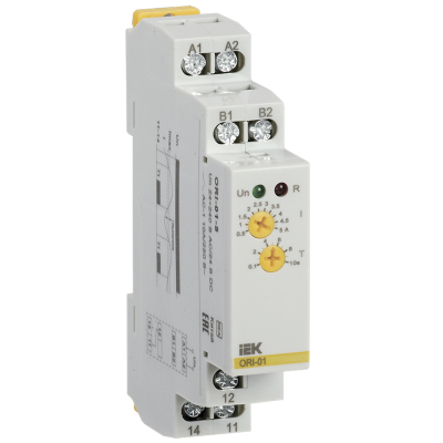 Реле тока ORI 0,5-5А 24-240В AC/24В DC IEK ORI-01-5 фото 1