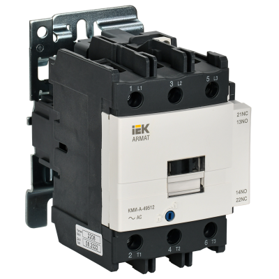 ARMAT Контактор КМИ-А-49512 LC1D 95А 230В/АС3 1NO/1NC IEK AR-ACC-41-095-230-11 фото 1