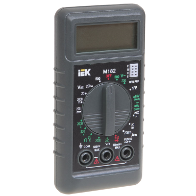 Мультиметр цифровой Compact M182 IEK TMD-1S-182 фото 1