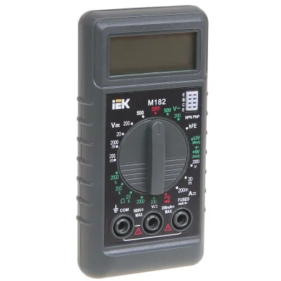 Мультиметр цифровой Compact M182 IEK TMD-1S-182 фото 1