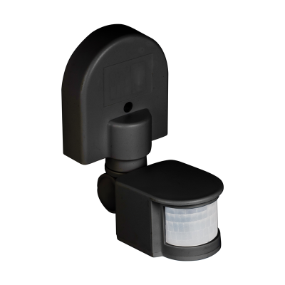 ИК датчик движения наст. 1200Вт 180гр. до 12м IP44 MS-16Cb черный PROxima EKF dd-ms-16Cb фото 1