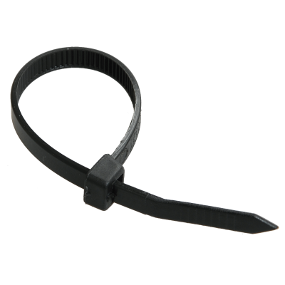 Хомут 7,6х300мм нейлон черный (100шт) IEK UHH32-D076-300-100 фото 1