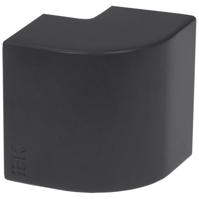 ELECOR Угол внешний КМН 20х10 черный (4шт/компл) IEK EL-KK10D-N-020-010-K02 фото 1