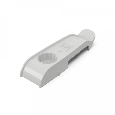 Держатель плоского кабеля односторонний для прямого монтажа на 2 места серый (30шт/840шт уп/кор) Про фото 1