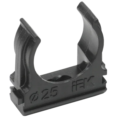 ELASTA Держатель с защелкой CF25 черный IEK CTA10D-CF25-K02-100 фото 1