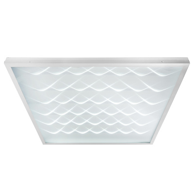 Светильник встраиваемый светодиодный 40W, 4000Lm, 4000K, рассеиватель с 3D эффектом, белый, AL2117 F фото 1