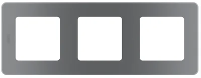 Рамка 3 поста - Inspiria - дымчатый Legrand 673957 фото 1