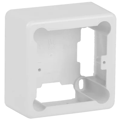 Коробка универс. КМКУ 85х85х42мм нер. "ЭЛЕКОР" белая IEK CKK10D-U-2-K01 фото 1