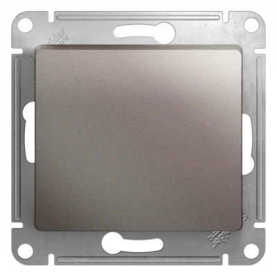 Glossa Платина Выключатель 1-клавишный, сх.1, 10AX Systeme Electric GSL001211 фото 1