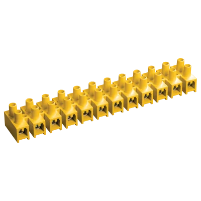 Зажим винтовой ЗВИ-5 н/г 1,5-4,0мм2 12пар черные IEK UZV5-005-04 фото 1