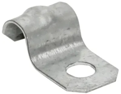 Скоба металлическая однолапковая d31-32 мм (10 шт) PROxima EKF sm-1-31-32-r фото 1