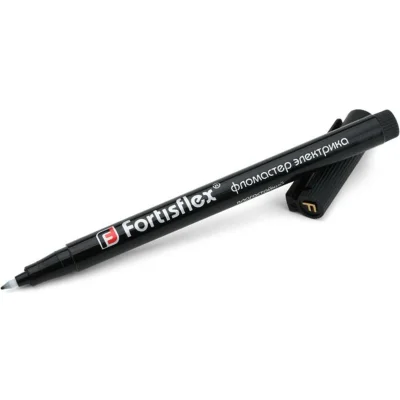 Фломастер электрика ФМ-0.75 (черн) Fortisflex 83406 фото 1