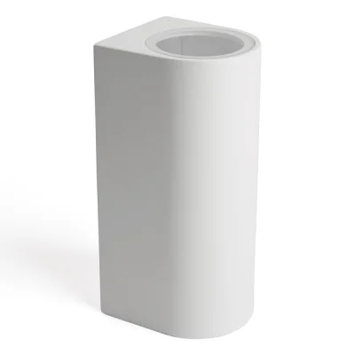 Светильник садово-парковый, 230V 2*GU10, DH015, белый (на стену) Feron 48340 фото 1