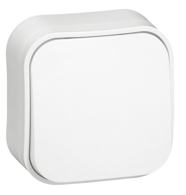 Выключатель одноклавишный Quteo белый Legrand 782200 фото 1