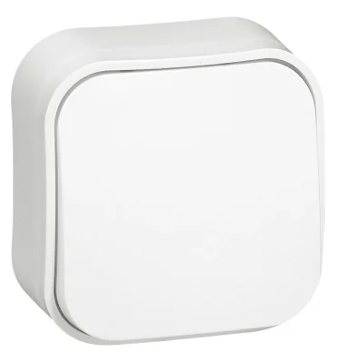 Выключатель одноклавишный Quteo белый Legrand 782200 фото 1