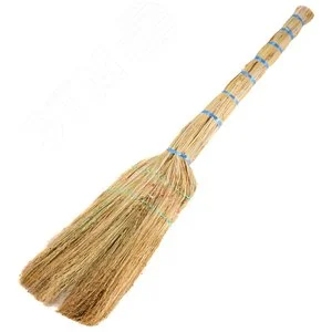 Веник сорго 3х прошивной СКРАП 3923 фото 1